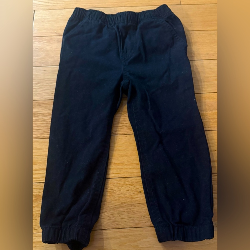 Caterpillar Black Jogger Sweatpants Elastic Cuffs